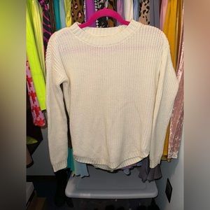 So Cream Sweater Size XS